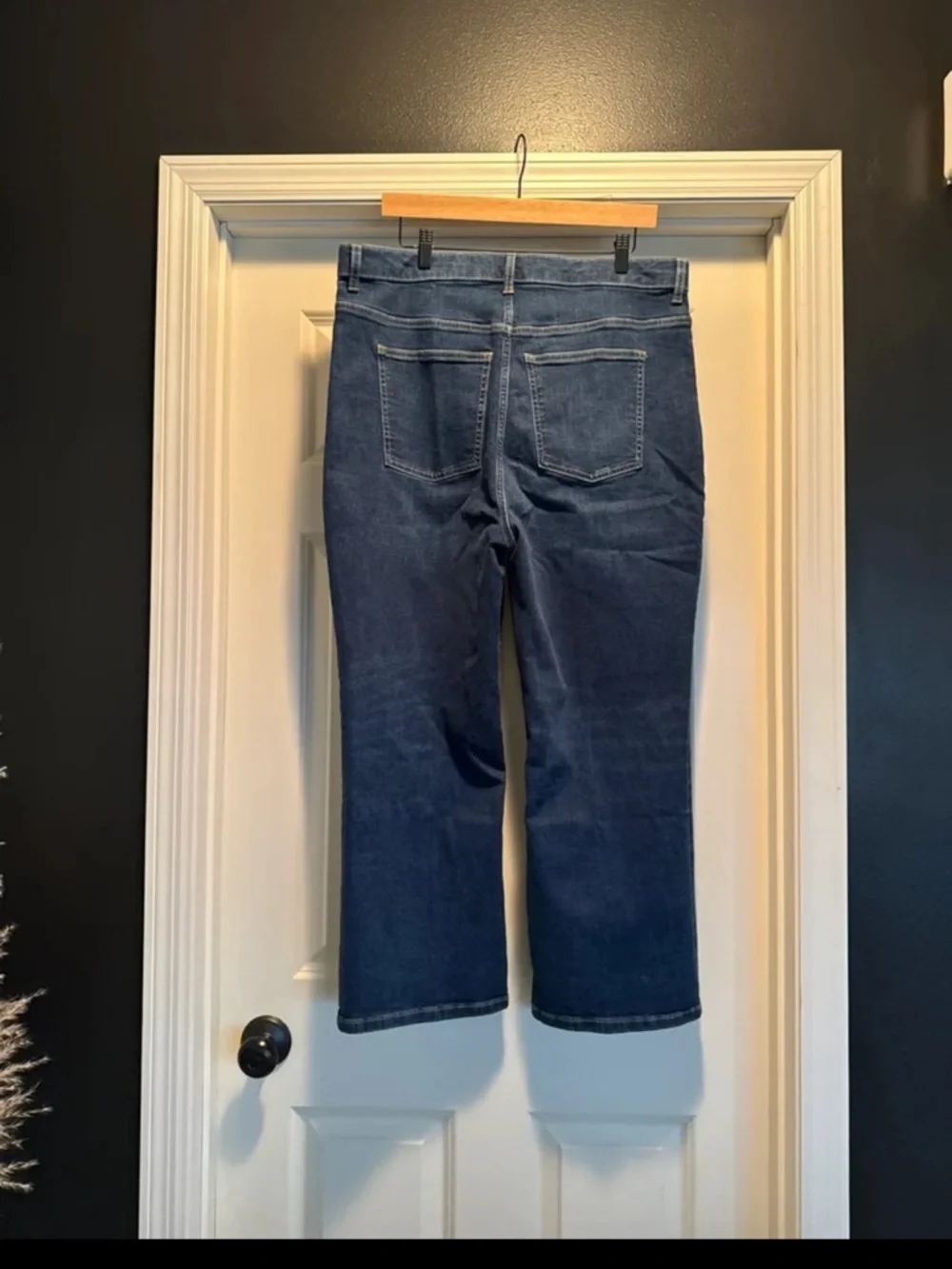 NWT SPANX SPANXsculpt ReDefine High Waist Crop Kick Flare Jeans Size 20 - Picture 7 of 12